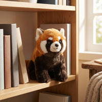 Red Panda Plushie Toy Cute Red Panda Plushie Stuffed Animal Plushie with Striped Tail Soft Plushie Toy with Soft Tail