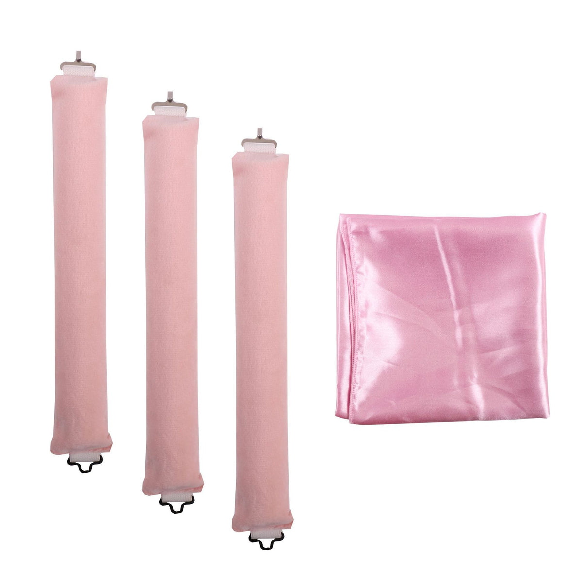 Pink / 3 PCS with Scarf