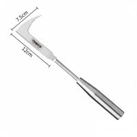 Crevice Weeding Tool Stainless Steel Crack Weeder Detachable Handle Patio Weeding Knife for Gardeners, Garden, Driveway