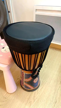 非洲鼓皮鼓帽鼓罩防扰民10寸12寸13寸14寸防潮鼓套加厚不扰人鼓帽
