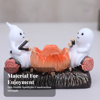 Festive Pumpkin Specter Statue