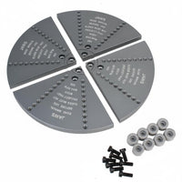 Versatile Work Holding Aluminum Bowl Turning Grippers Precise Closing Bowl Reversing Grippers Removes Chuck Marks Cole Jaw Set Adjustable for Woodturners