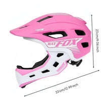 Detachable Chin Bar Helmet Visor Full Face Helmet Good Ventilation for Cycling