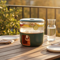 Large Capacity Spigot Drink Dispenser Easy Pour Plastic Beverage Jug Wide Opening for Buffet, Picnic