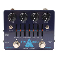 MOSKYAUDIO Beta Ultra Distortion EQ DI Effects Pedal