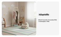 children's Corner Coat Tree Floor-Standing Home Furniture Space-Saving