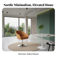 Upholstered Shell Chair Nordic design Indoor Furniture Comfortable Multi-Purpose for Students, Interior Decorators, Bedroom
