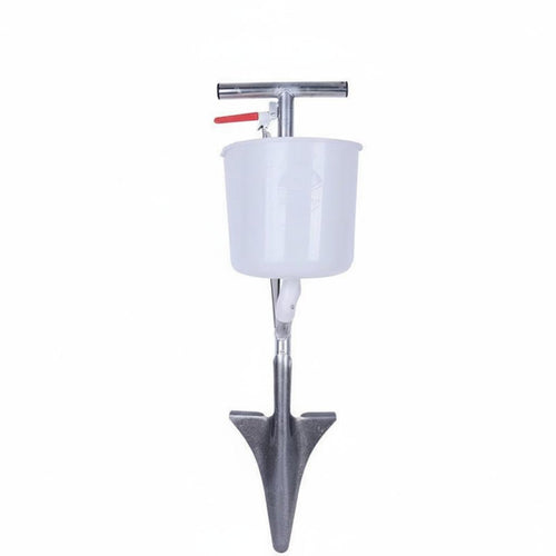 Backpack Fertilizer Spreader No Bending Over Manual Fertilizer Injector for Farm