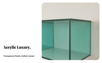 Colorful Modular Cube Modern Design Wall Shelf Customizable Combination