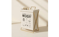 Foldable Laundry Basket Lightweight Collapsible Clothes Hamper Compact