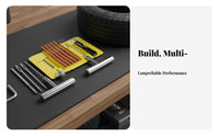 Portable Case Tubeless Tire Repair Kit Long-Lasting Motorcycle Tire Repair Tools Easy to Use for Roadside Emergency, Travel