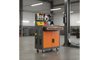 Wheeled Mobile Tool Trolley Easy to Clean Rolling Tool Cabinet Heavy Duty Mobile Workbench Locking for Mechanics, Repair Workers, Garage