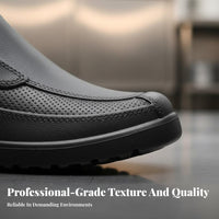 EVA Non-Slip Boots Harsh-Substance-Resistant-Resistant High-Top Waterproof Boots Kitchen Water Shoes for Food Processing Workers, Rainy Days, Farms