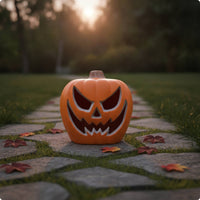 Halloween Pumpkin Lantern | Tabletop, Jack-O'-Lantern, for Porch