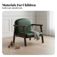 Plush Single-Seater for Toddlers Skingentle Upholstery for Playroom, Parents