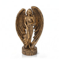Angel Figurine with Wings Resin Angel Figurine Elegant for Bookshelf, Art Lovers