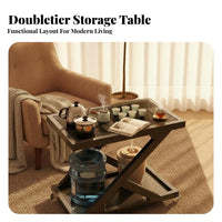 Mobile Tea Brewing Station Heavy-Duty Construction Living Room Furniture