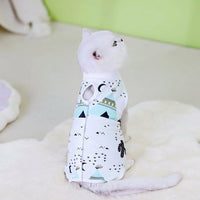 Cat Surgery Suit and Spay Recovery Suit, Female Cat Recovery Suit, Post-Operative Cat Clothing with Tie Closure, Sleeveless Anti-Licking Design