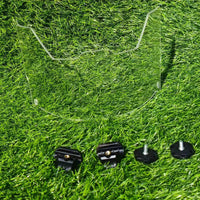 One Size Anti-scratch Transparent American Football Helmet Visor Sun Shield