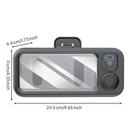 Touchscreen-Compatible Shower Phone Holder with Speaker Handsliberated Shower Speaker with Phone Holder Anti-Fog