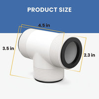 泳池T型三通分配器适用于1.5英寸兼容Intex Coleman 游泳泵