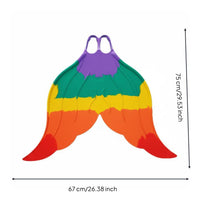 Training Monofin Rubber Fin Diving Use for Pool
