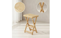 Folding Bar Stool Foldable Furniture Stable for Small Apartments, Kitchen
