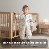 Split-Leg Sleepsuit year-round mobility Sleepsuit Machine launderable for nighttime