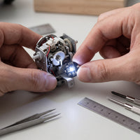 Magnetic Control LED Mini Model Light Toy with Wireless Acrylic Refrigerator Magnet