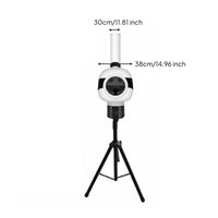 Remote Control Badminton Feeder Solo Practice Portable Badminton Training Machine Adjustable Angle Automatic Shuttlecock Launcher for Beginners, Kids
