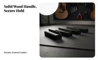 Multi-Angle Design Guitar Fret Beveling File Professional Grade Fret Beveling File Long-Lasting Construction for Musicians, Fretwork