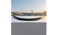 Piano Black Trunk Spoiler Curved Blade Rear Wing Sedans ABS Material Hassle-free Installation Sporty Exterior Suitable for Vehicle Stylish Enhancement Street Presence