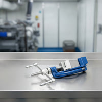 Cable Tie Tool with Crank Handle Blue Cable Tie Pliers Organized for Mechanics, Marine Applications