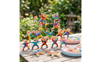 10 Pieces Wooden Balancing Game Educational Wooden Balancing Toy Interactive Educational for Children, Playroom, Classroom