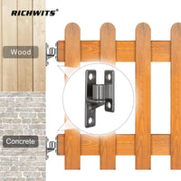 Upgraded Stainless Steel 304 Door Hinge for Wall Panels and Fences, Removable