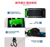 自动收缩拉紧器伸缩捆绑器收回捆绑带涤纶亚马逊热卖棘轮厂家批发