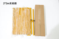 Metal Square Arch Stand for Wedding Decoration, Iron Frame, Gold Color