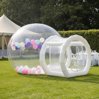 Includes Air Pump Transparent Inflatable Dome Long-Lasting PVC Material Inflatable Bubble Tent Tear-Resistant Transparent Dome House Quick 5-Minute Setup for Families, Events, Parties, Garden, Camping