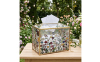 Wedding Card Box Gold-Tone Card Box with Slot Classic for Bridal Shower