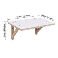 Cat Perch Shelf and Small Animal Cage Accessory, Solid Wood Multi-layer Board, 15kg Maximum Load for Indoor Adult Cats Exercise Scene Sleeping