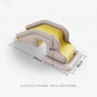 Inflatable Slide Pool for Kids, Thickened PVC, Anti-Tip Design
