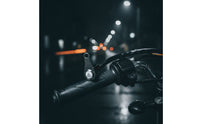 Metal Motorcycle Handlebar Switch with Bracket Compact Self-Locking Double-Flash Switch Practical Waterproof for Bikers