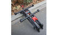Upright Foldable Bike Stand Compact L-Shaped Bike Stand Long-Lasting Safe for Cyclists, Garage