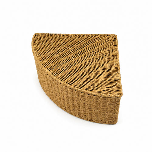 Corner Storage Box Rustic Corner Storage Basket Sturdy for Closet, Living Room