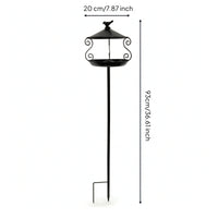 Stake Bird Feeder Outdoor Bird Feeder with Stake Decorative for Garden