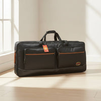 Keyboard Bag with Pockets Padded Keyboard Case with Shoulder Straps Oxford for Pianists, Students