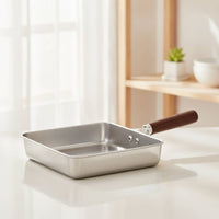 Square Frying Pan Thickened Square Pan Cookware for Individuals, Kitchen