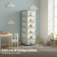 Multi-Bin Toy Storage Unit Large Capacity children's Furniture Easy Assembly