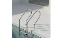 Three-Step Pool Ladder Drill Stainless Steel Pool Ladder Easy to Install for in-Ground Pools