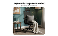 Ergonomic Design Sled Base Mesh Chair Fixed Armrests Office Furniture Breathable posterior supportrest Indoor Seating Support for Students, Home Users, Guests, Study Room, Reception Area